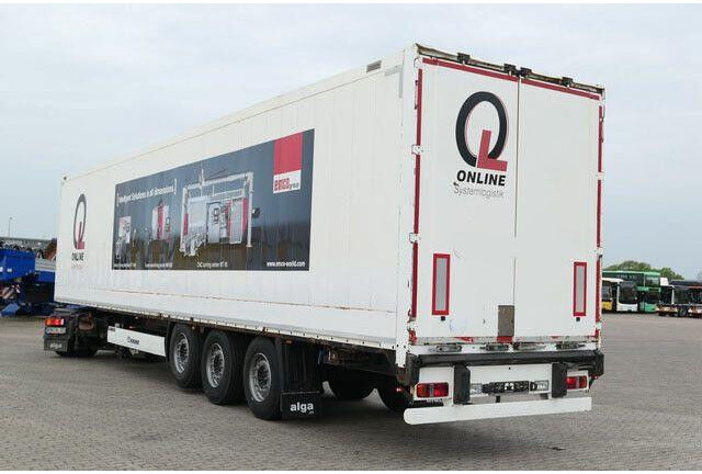 Krone SD, Schlüssellochblech, Luft-Lift, SAF-Achsen - Closed box semi-trailer: picture 4 Krone SD, Schlüssellochblech, Luft-Lift, SAF-Achsen - Closed box semi-trailer: picture 4