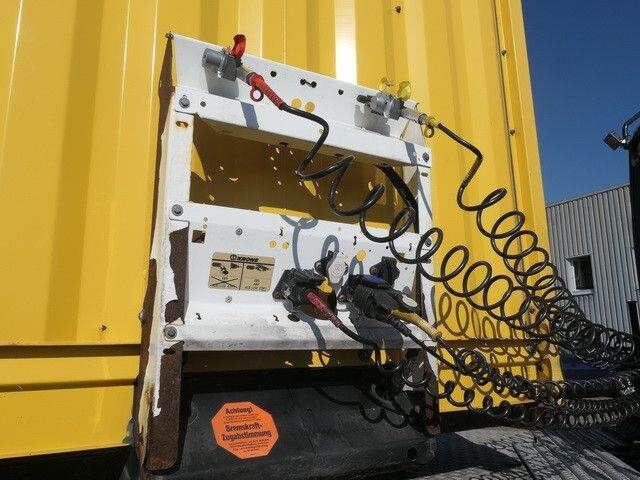 Closed box semi-trailer Krone SZ / K, 2-Achser, SAF, Isoliert, Douplex,Rolltor: picture 8
