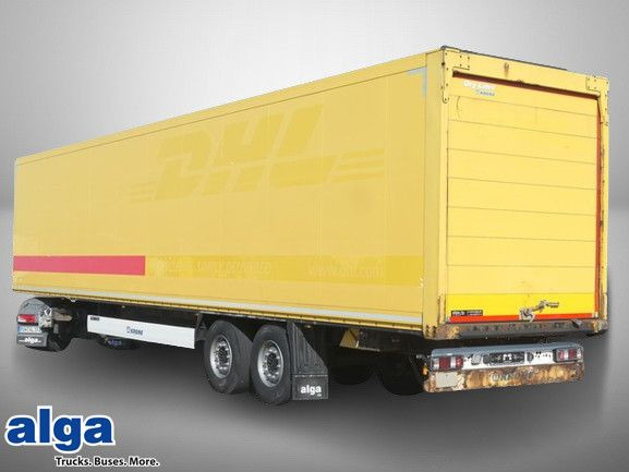 Closed box semi-trailer Krone SZ / K, 2-Achser, SAF, Isoliert, Douplex,Rolltor: picture 1