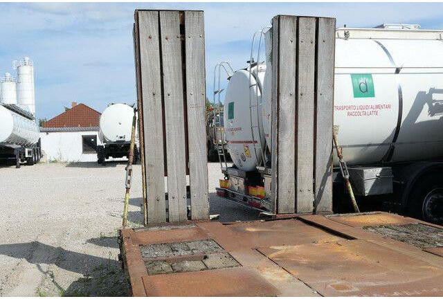Low loader trailer Kumlin 30to., 3-Acher,Hydr. Rampen,Verbreiterbar: picture 6