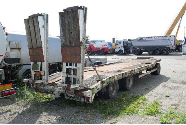 Low loader trailer Kumlin 30to., 3-Acher,Hydr. Rampen,Verbreiterbar: picture 7