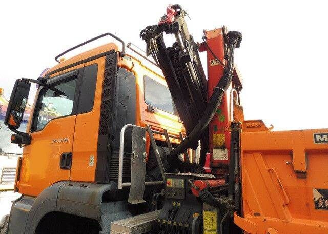MAN 18.360 TGS 4x4, Kran Palfinger PK8501, Funk, AHK - Tipper: picture 5 MAN 18.360 TGS 4x4, Kran Palfinger PK8501, Funk, AHK - Tipper: picture 5