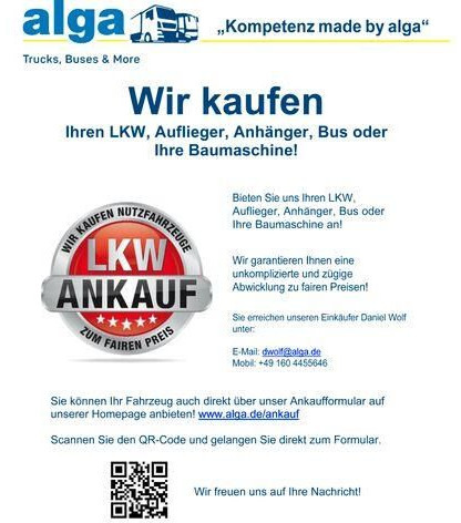 Lease a MAN 26.540 TGX 6x4, Kombizug, Huttner LNZK 20 MAN 26.540 TGX 6x4, Kombizug, Huttner LNZK 20: picture 17