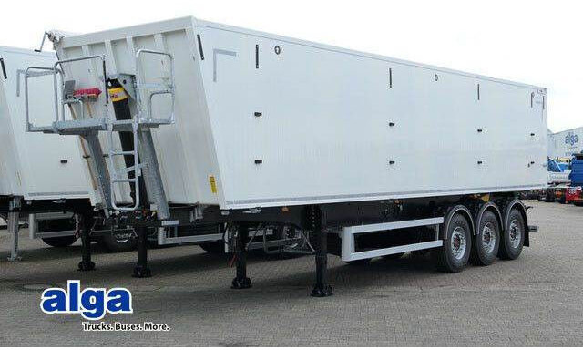 Mega Alu, 56m³, Kombitüren, Getreide, SAF, Luft-Lift - Tipper semi-trailer: picture 1 Mega Alu, 56m³, Kombitüren, Getreide, SAF, Luft-Lift - Tipper semi-trailer: picture 1