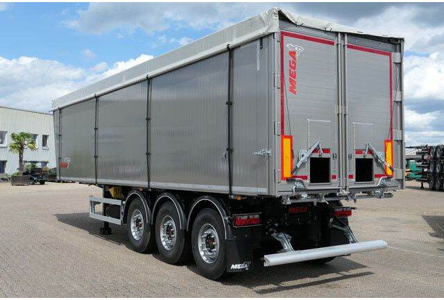 Mega MNL, Alu, 52m³, Kombitür, SAF, Luft-Lift - Tipper semi-trailer: picture 5 Mega MNL, Alu, 52m³, Kombitür, SAF, Luft-Lift - Tipper semi-trailer: picture 5