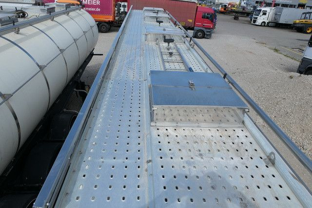 Tank semi-trailer for transportation of milk Menci SA 105, isoliert, 32m³, 4 Kammern, Alu-Felgen: picture 11