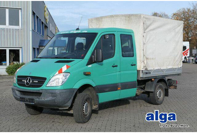 Mercedes-Benz 300-serie 313 CDI DOKA Sprinter 4x4, Allrad, AHK, 6 Sitze - Flatbed van, Combi van: picture 1 Mercedes-Benz 300-serie 313 CDI DOKA Sprinter 4x4, Allrad, AHK, 6 Sitze - Flatbed van, Combi van: picture 1