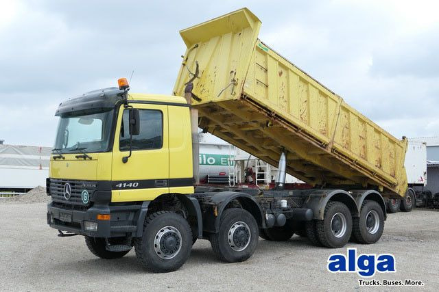 Mercedes-Benz 4140 AK Actros 8x8, Allrad, Meiller, 17m³ - Tipper: picture 1 Mercedes-Benz 4140 AK Actros 8x8, Allrad, Meiller, 17m³ - Tipper: picture 1