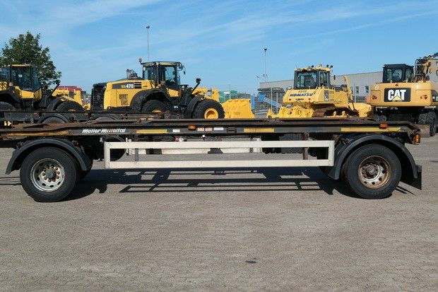 Müller-Mitteltal RA-T 18,0, Außenroller, Container, BPW, Behälter - Roll-off/ Skip trailer: picture 3 Müller-Mitteltal RA-T 18,0, Außenroller, Container, BPW, Behälter - Roll-off/ Skip trailer: picture 3