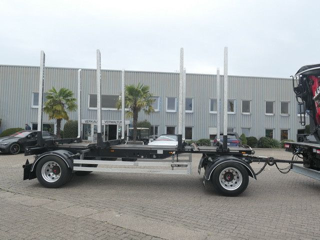 Timber trailer PAVIC HTA 20, Alu-Felge, verstellbare Rungen, SAF, TOP: picture 6