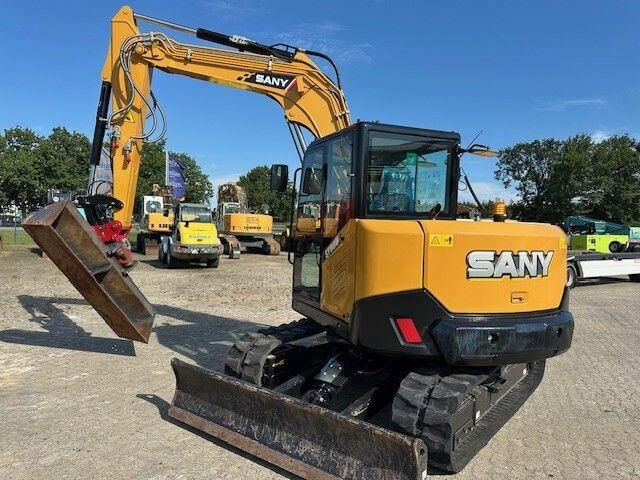 Sany SY 80U, Hydr. S.W.S., Tilt, Klima, Neuwertig - Crawler excavator: picture 4 Sany SY 80U, Hydr. S.W.S., Tilt, Klima, Neuwertig - Crawler excavator: picture 4
