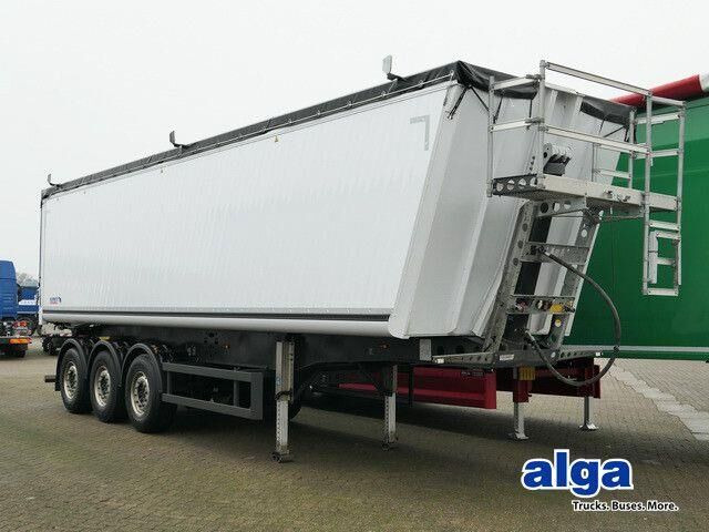 Schmitz Cargobull SKI 24 SL 9.6, Alu, 50m³, Alu-Felgen, Luft-Lift - Tipper semi-trailer: picture 1 Schmitz Cargobull SKI 24 SL 9.6, Alu, 50m³, Alu-Felgen, Luft-Lift - Tipper semi-trailer: picture 1