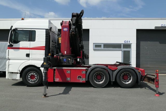 MAN 28.500 TGX 6X2-2 BLS, Kran HMF 5020-K6, Funk,23m - Tractor unit: picture 2 MAN 28.500 TGX 6X2-2 BLS, Kran HMF 5020-K6, Funk,23m - Tractor unit: picture 2