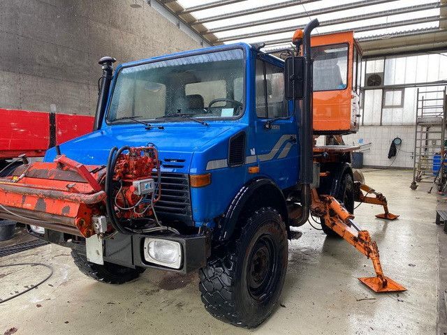 Lease a Unimog U 1450 4x4, Kran, Seilwinde  Unimog U 1450 4x4, Kran, Seilwinde: picture 8