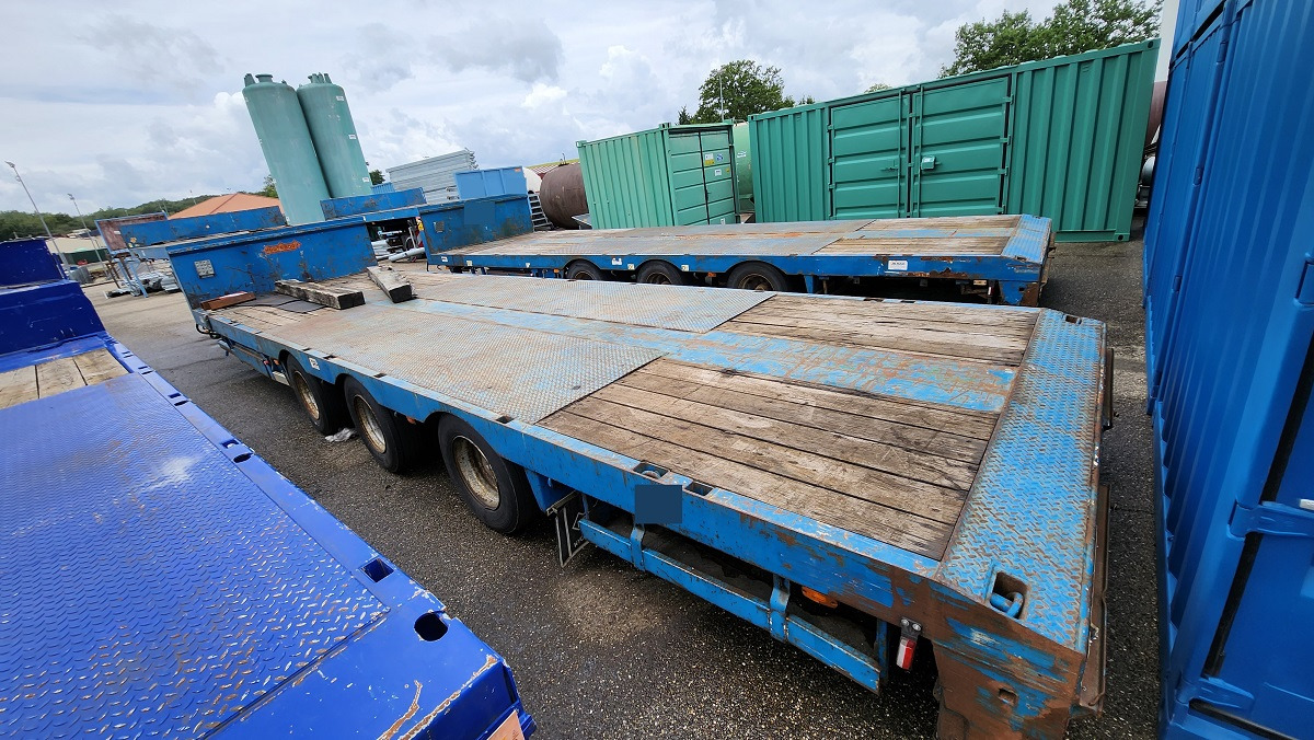 NOOTEBOOM Semi remorque extensible - Low loader semi-trailer: picture 1 NOOTEBOOM Semi remorque extensible - Low loader semi-trailer: picture 1