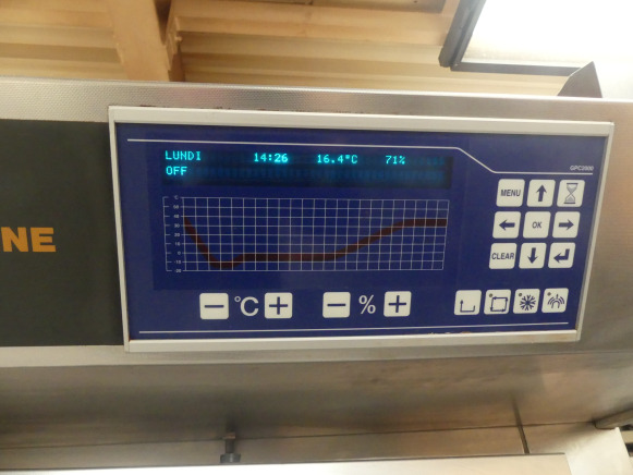 Armoire à fermentation contrôlée Hein Topline - Bakery equipment: picture 4 Armoire à fermentation contrôlée Hein Topline - Bakery equipment: picture 4