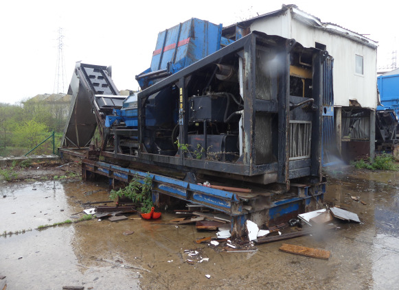 Industrial waste shredder Broyeur à déchets fixe Forus DRG150: picture 1