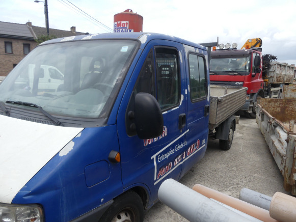 Camionnette double cabine plateau (à reconditionner) Fiat ducato - Flatbed van, Combi van: picture 2 Camionnette double cabine plateau (à reconditionner) Fiat ducato - Flatbed van, Combi van: picture 2