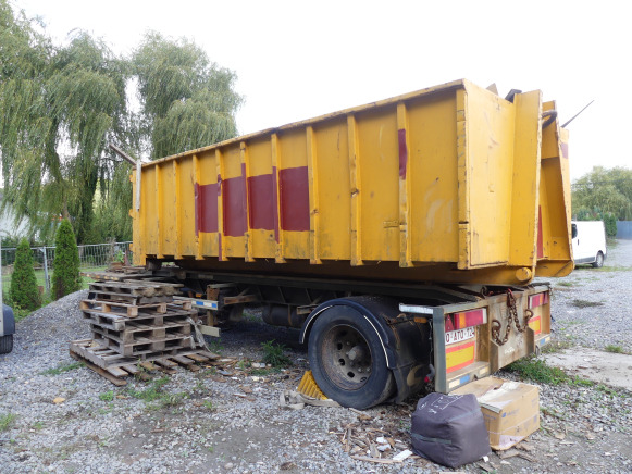 Remorque porte container Burg Wächter - Roll-off/ Skip trailer: picture 1 Remorque porte container Burg Wächter - Roll-off/ Skip trailer: picture 1