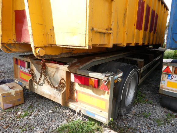 Remorque porte container Burg Wächter - Roll-off/ Skip trailer: picture 3 Remorque porte container Burg Wächter - Roll-off/ Skip trailer: picture 3