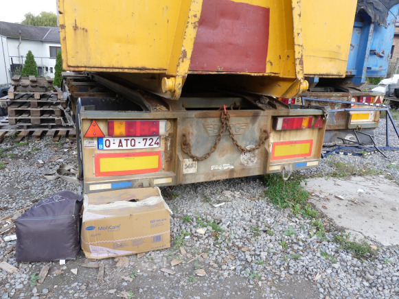 Remorque porte container Burg Wächter - Roll-off/ Skip trailer: picture 2 Remorque porte container Burg Wächter - Roll-off/ Skip trailer: picture 2