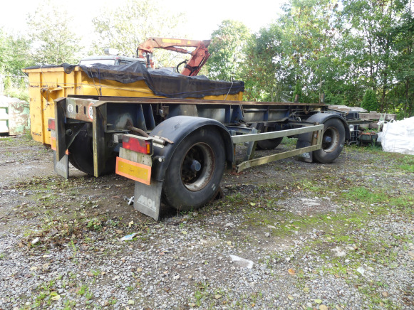 Remorque porte container MOL - Roll-off/ Skip trailer: picture 1 Remorque porte container MOL - Roll-off/ Skip trailer: picture 1