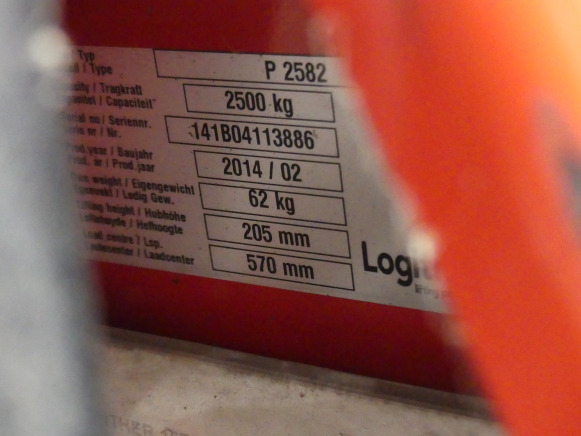 Transpalette manuel Logitrans P2582 - Pallet truck: picture 5 Transpalette manuel Logitrans P2582 - Pallet truck: picture 5