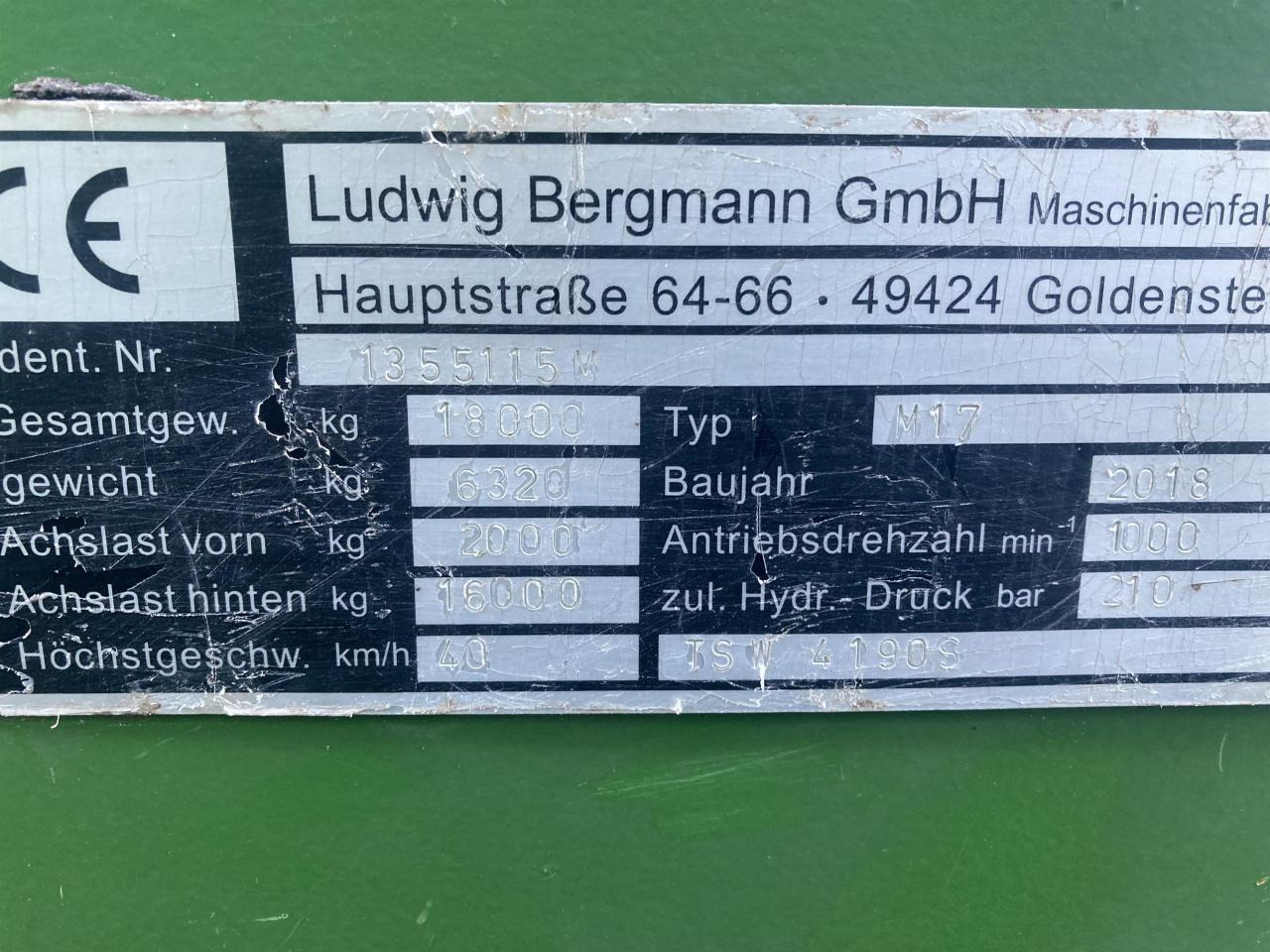 Bergmann TSW 4190 S - Manure spreader: picture 4 Bergmann TSW 4190 S - Manure spreader: picture 4