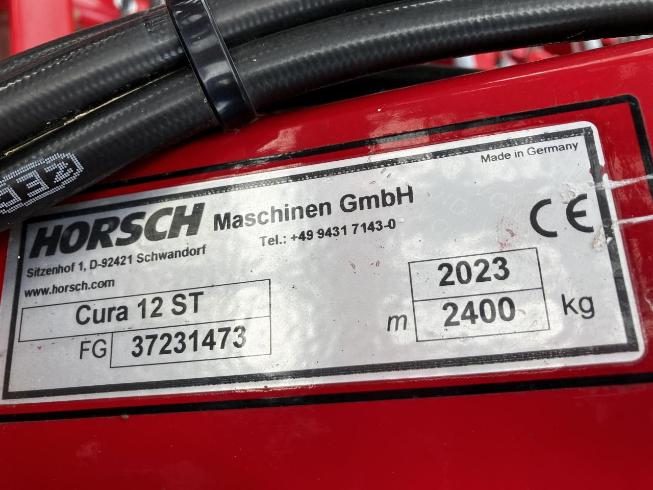 Soil tillage equipment Horsch Cura 12 ST: picture 10