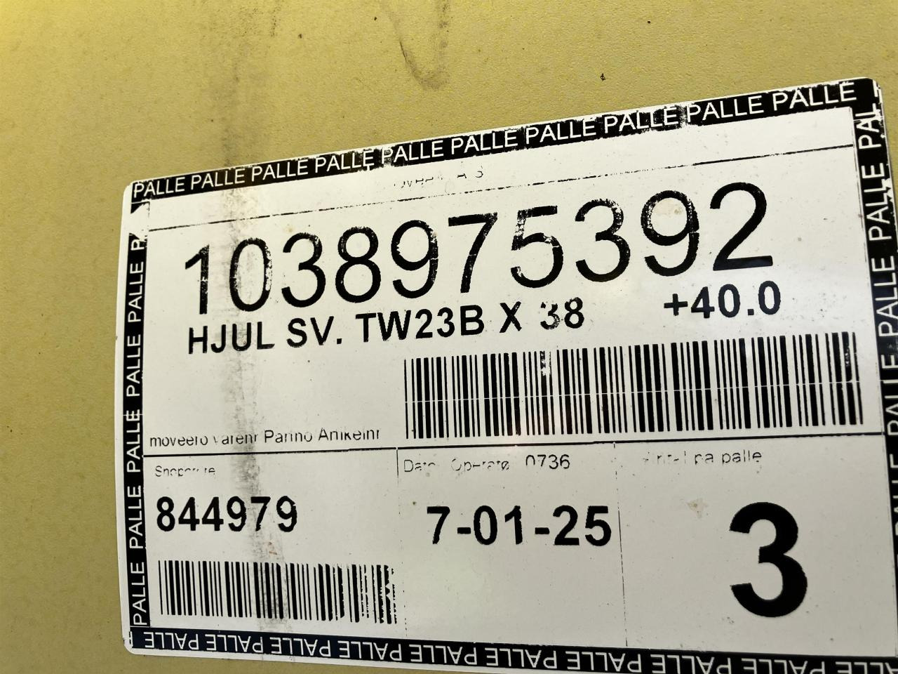 John Deere 23x38 - Tire for Agricultural machinery: picture 4 John Deere 23x38 - Tire for Agricultural machinery: picture 4