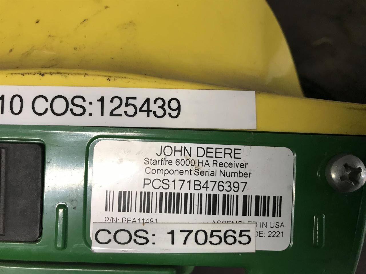 John Deere SF6000 - Navigation system for Agricultural machinery: picture 3 John Deere SF6000 - Navigation system for Agricultural machinery: picture 3