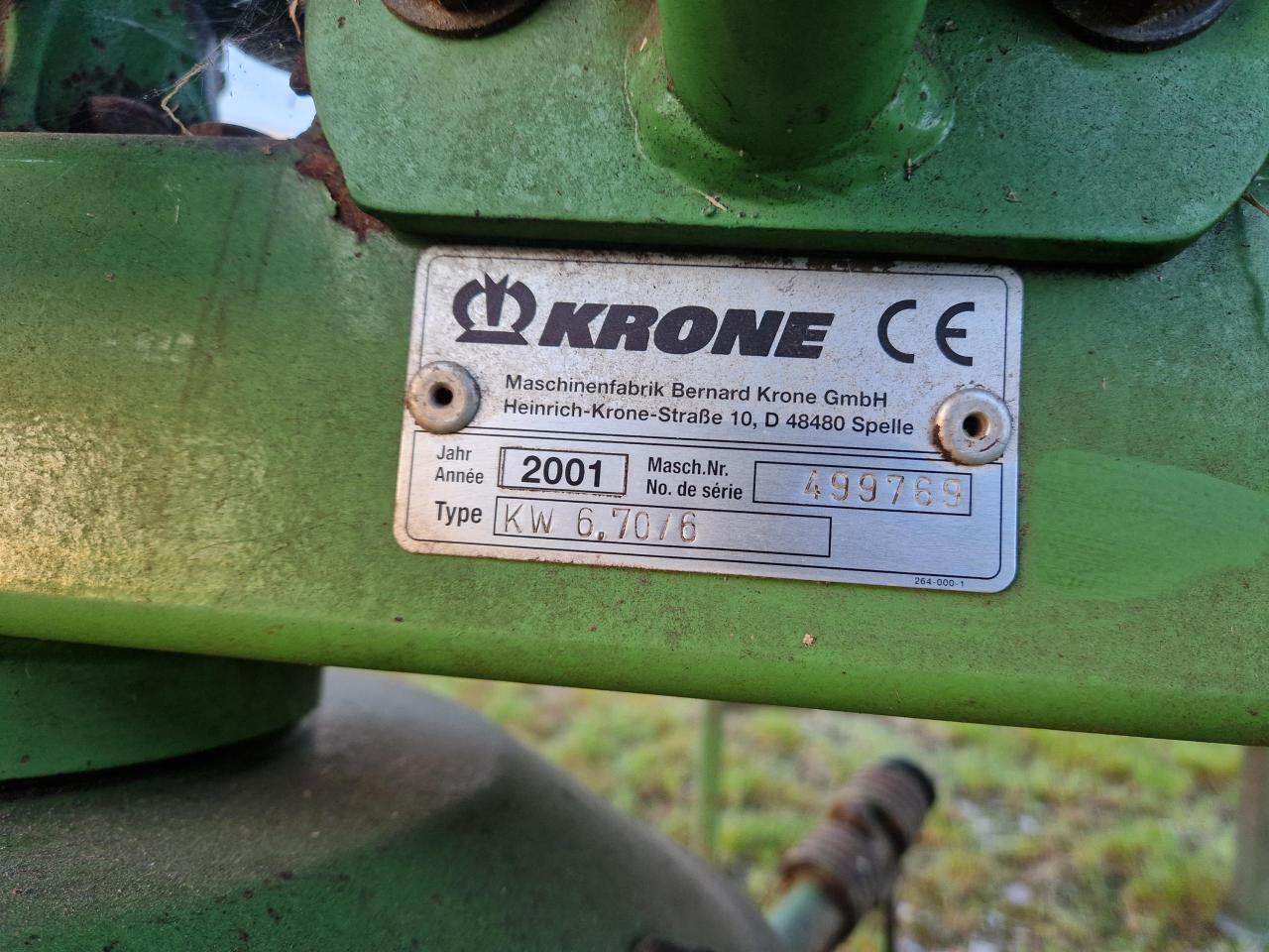 Tedder/ Rake Krone KW 6.70/6: picture 6
