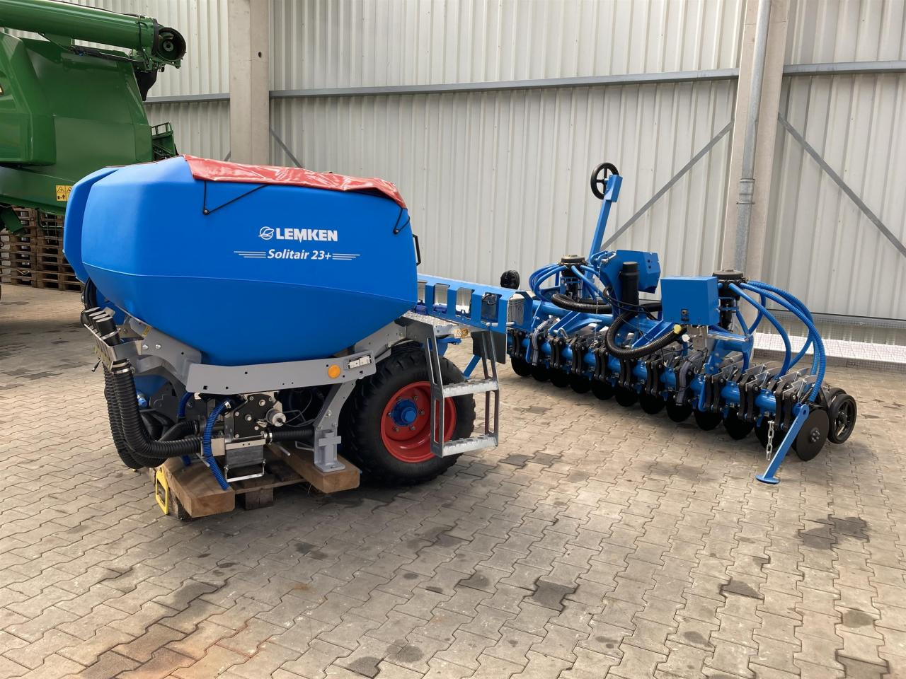 Lemken Optidisc Saatschiene - Seed drill: picture 1 Lemken Optidisc Saatschiene - Seed drill: picture 1