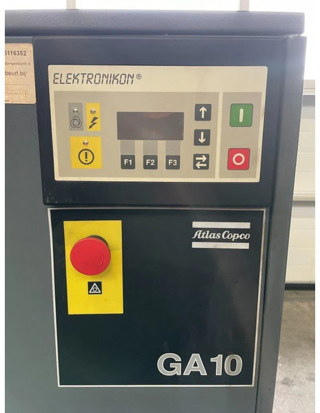 Atlas-Copco GA10 - 11 kW elektrische schroefcompressor - Air compressor: picture 5 Atlas-Copco GA10 - 11 kW elektrische schroefcompressor - Air compressor: picture 5