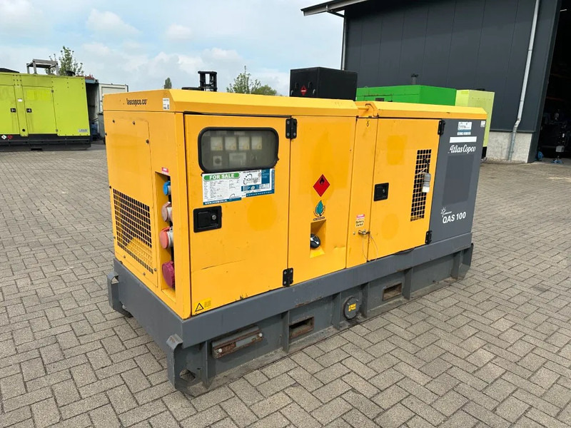 Atlas-Copco QAS 100 Perkins Leroy Somer 100 kVA Silent Rental generatorset - Generator set: picture 3 Atlas-Copco QAS 100 Perkins Leroy Somer 100 kVA Silent Rental generatorset - Generator set: picture 3