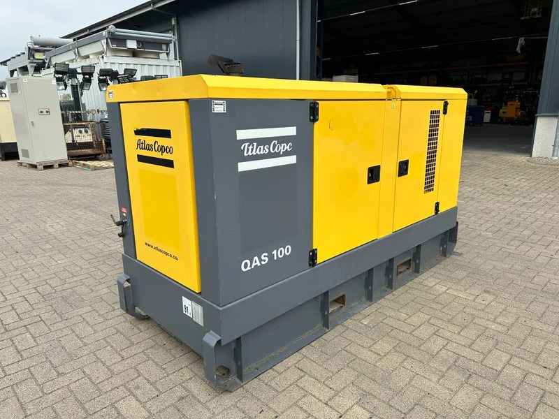 Generator set Atlas-Copco QAS 100 ST3 Perkins 100 kVA Silent Stage 3A Rental generatorset: picture 9