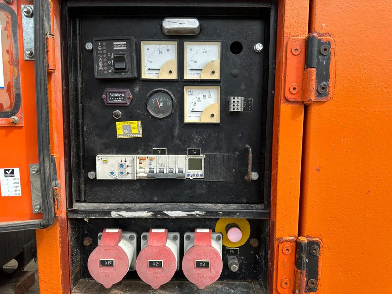 Atlas-Copco QAS 18 Yanmar Mecc Alte Spa 18 kVA Silent generatorset - Generator set: picture 2 Atlas-Copco QAS 18 Yanmar Mecc Alte Spa 18 kVA Silent generatorset - Generator set: picture 2