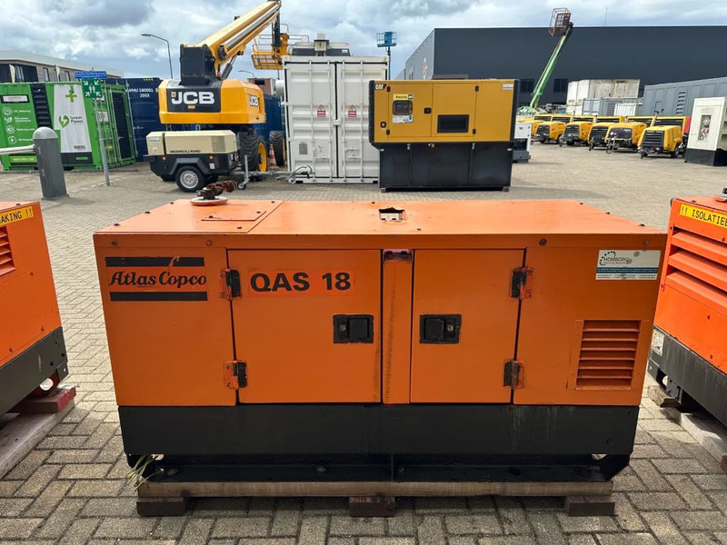 Generator set Atlas-Copco QAS 18 Yanmar Mecc Alte Spa 18 kVA Silent generatorset: picture 13 Generator set Atlas-Copco QAS 18 Yanmar Mecc Alte Spa 18 kVA Silent generatorset: picture 13
