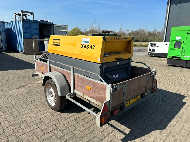 Atlas-Copco XAS 47 DD Deutz 2.6 m3 / min 7 Bar 21 kW Mobiele Diesel Compressor op aanhanger - Air compressor: picture 5 Atlas-Copco XAS 47 DD Deutz 2.6 m3 / min 7 Bar 21 kW Mobiele Diesel Compressor op aanhanger - Air compressor: picture 5