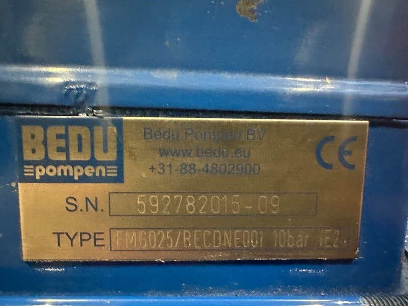 BEDU FMG025/BECDNE001 Tandwielpomp Zelfaanzuigend Brandstofpomp 70 L / min 10 Bar - Water pump: picture 3 BEDU FMG025/BECDNE001 Tandwielpomp Zelfaanzuigend Brandstofpomp 70 L / min 10 Bar - Water pump: picture 3