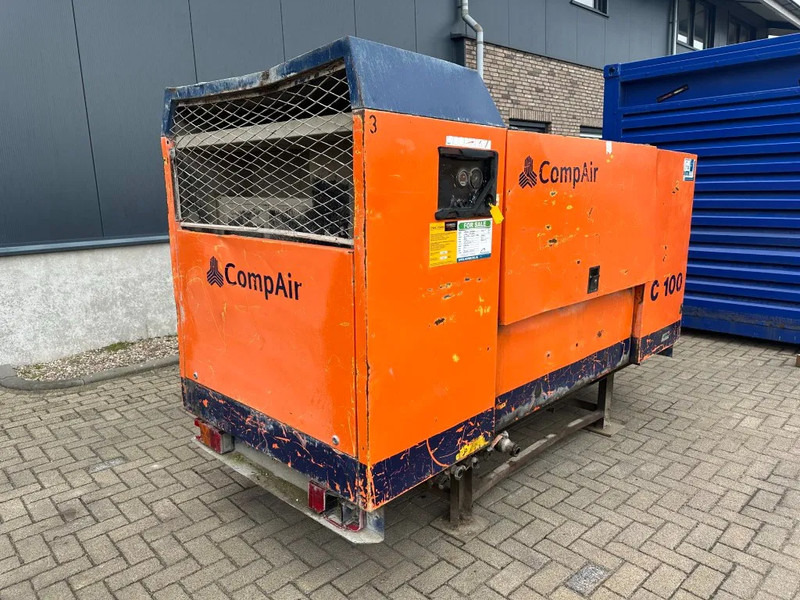 Compair C100 Mercedes OM 364 A 10.5 m3 / min 77 kW 7 Bar Silent Diesel Compressor - Air compressor: picture 2 Compair C100 Mercedes OM 364 A 10.5 m3 / min 77 kW 7 Bar Silent Diesel Compressor - Air compressor: picture 2