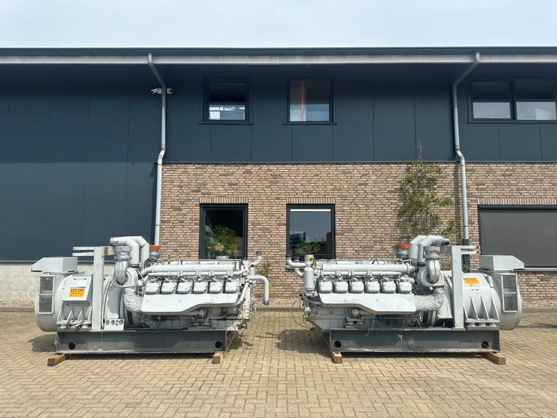Deutz BF12M 716 Leroy Somer 360 kVA generatorset ex emergency - Generator set: picture 1 Deutz BF12M 716 Leroy Somer 360 kVA generatorset ex emergency - Generator set: picture 1