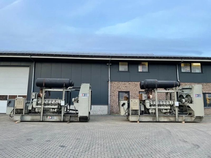 Deutz MWM TBD 604 BV12 Leroy Somer 1450 kVA generatorset ex emergency ! - Generator set: picture 2 Deutz MWM TBD 604 BV12 Leroy Somer 1450 kVA generatorset ex emergency ! - Generator set: picture 2