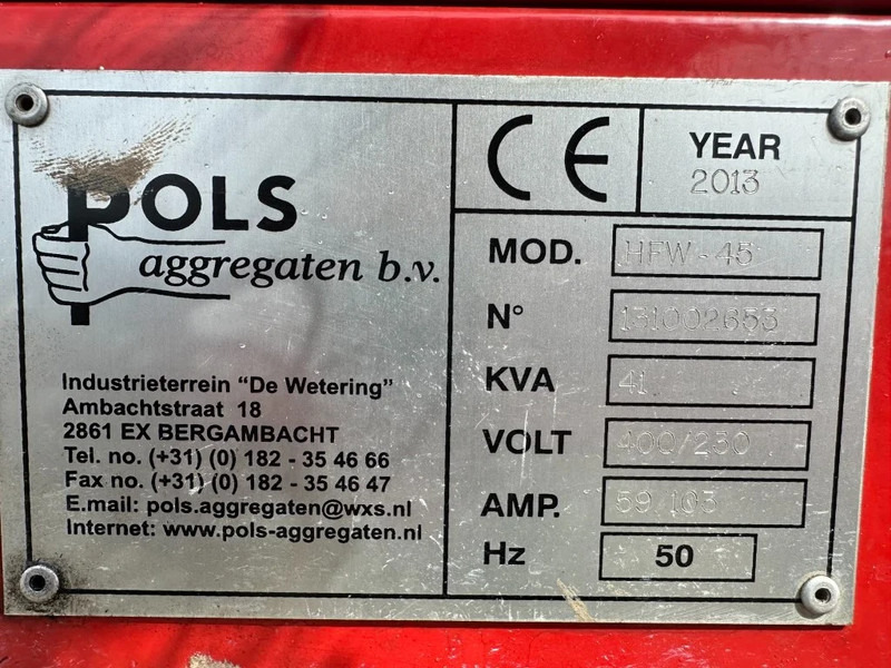 Himoinsa HFW 45 Iveco FPT Mecc Alte Spa 45 kVA Silent generatorset - Generator set: picture 5 Himoinsa HFW 45 Iveco FPT Mecc Alte Spa 45 kVA Silent generatorset - Generator set: picture 5