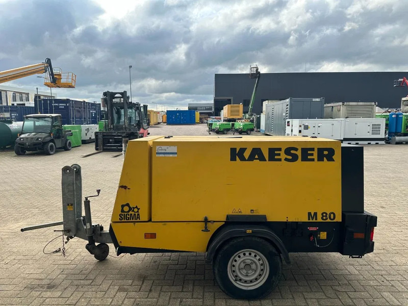 Kaeser M80 Kubota 8.1 m3 / min 7 Bar 55 kW Mobiele Silent Diesel Compressor - Air compressor: picture 5 Kaeser M80 Kubota 8.1 m3 / min 7 Bar 55 kW Mobiele Silent Diesel Compressor - Air compressor: picture 5