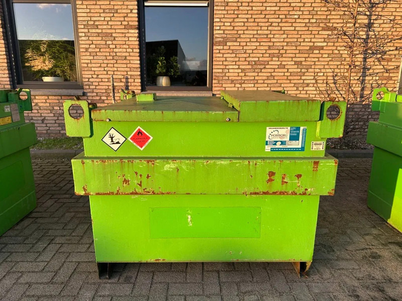 Kiwa IBC Steenbergen 750 liter Dieseltank met Handpomp Milieutank - Storage tank: picture 1 Kiwa IBC Steenbergen 750 liter Dieseltank met Handpomp Milieutank - Storage tank: picture 1
