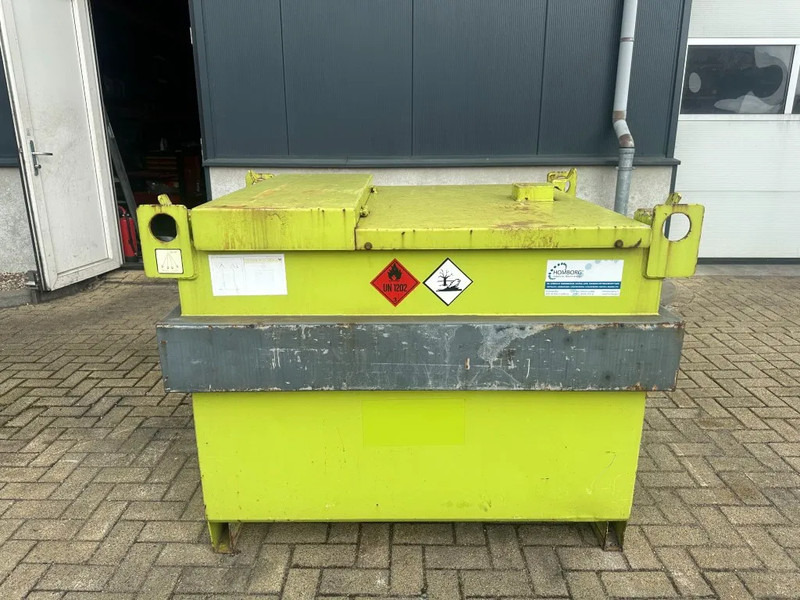 Kiwa IBC Steenbergen 750 liter Dieseltank met Handpomp Milieutank - Storage tank: picture 1 Kiwa IBC Steenbergen 750 liter Dieseltank met Handpomp Milieutank - Storage tank: picture 1