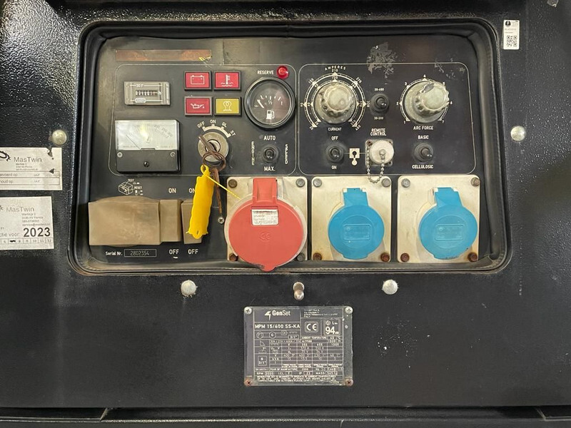 Generator set Kubota GenSet MPM 15/400 SS-KA 15 kVA 400 Amp Silent Las generatorset: picture 6