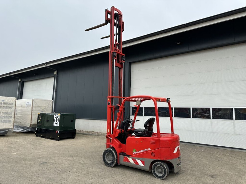 Electric forklift Manitou ME425-80V 2.5 ton Triplex Freelift Sideshift Elektra Heftruck: picture 10