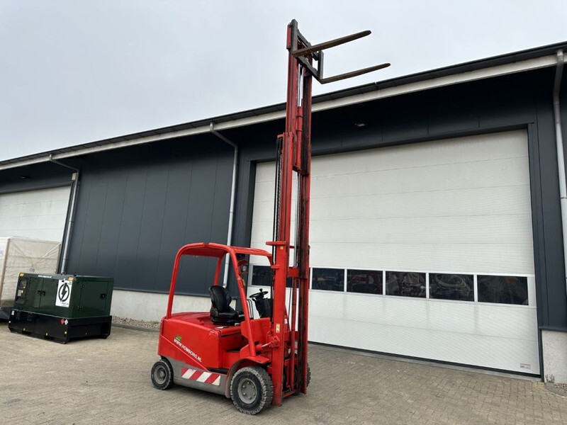 Electric forklift Manitou ME425-80V 2.5 ton Triplex Freelift Sideshift Elektra Heftruck: picture 16